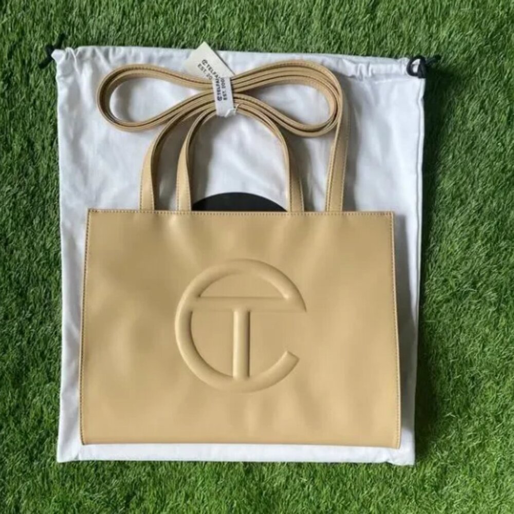 Cream Medium Telfar Bag